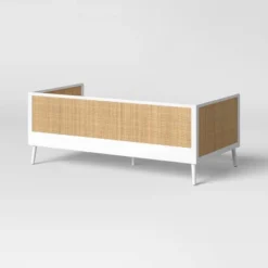 Rattan And Wood Kids' Daybed White - Pillowfort™ 12 Rattan And Wood Kids' Daybed White - Pillowfort™ -Children Products Store GUEST 8444560c 58cf 4c96 81de faa1dbba6859
