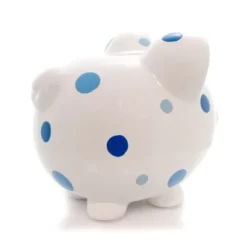 Bank Blue Multi Dot Bank - 1 Bank 7.75 Inches - Polka Piggy Money Saving - 3606Bl - Ceramic - Blue 7 Bank Blue Multi Dot Bank - 1 Bank 7.75 Inches - Polka Piggy Money Saving - 3606Bl - Ceramic - Blue -Children Products Store GUEST 846c2def cb55 47ce bee0 e32a17fa1937