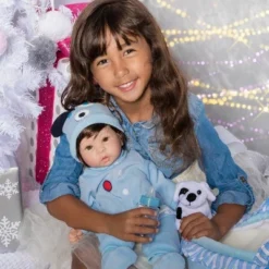 Paradise Galleries Reborn Baby Doll Boy "Finn & Sparky" Boy Baby Doll. 17" Weighted Realistic Doll With 9 Baby Doll Accessories. Age 3+ -Children Products Store GUEST 847fff77 c5a2 47d8 ac1f fe7ae96c833c