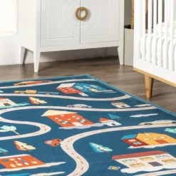 NuLOOM Zita Neighborhood Machine Washable Kids Area Rug -Children Products Store GUEST 87f693c8 917c 48b8 8c9b f6e73bc3d63c