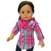 Sophia’s Plaid Button-Up Blouse, Denim Jeggings, & Bandana For 18” Dolls, Hot Pink 2 Sophia’s Plaid Button-Up Blouse, Denim Jeggings, & Bandana For 18” Dolls, Hot Pink -Children Products Store GUEST 8935ae3e 1823 4467 b30d 2dcce77670c2