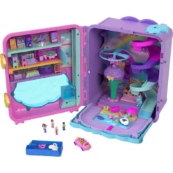 Polly Pocket Dolls Pollyville Resort Roll Away Playset -Children Products Store GUEST 89efd012 3bd5 4883 8a53 3bea88a32c00