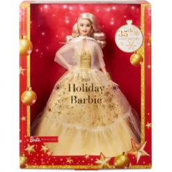 Barbie 13" Signature 2023 Holiday Collector Doll With Golden Gown And Blonde Hair -Children Products Store GUEST 8b03ed82 6a77 4c2b 9701 aeeea27791e2