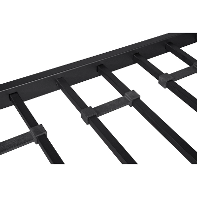 Twin Over Twin Metal Bunk Bed With Trundle Bed And Ladders-ModernLuxe 16 Twin Over Twin Metal Bunk Bed With Trundle Bed And Ladders-ModernLuxe - Image 14