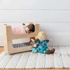 Manhattan Toy Night Night Wooden Play Sleigh Bed With Pillow And Blanket For Dolls And Stuffed Animals -Children Products Store GUEST 8bb5e306 2c0a 447e ad4f 89d4a2924651