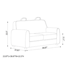 Upholstered Kids' Sofa Gray - Pillowfort™ -Children Products Store GUEST 8bd0e36e 147c 4c1d bcfb 73703a97ebdd