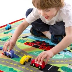 Melissa & Doug Round The Town Road Rug 20 Melissa & Doug Round The Town Road Rug -Children Products Store GUEST 8e1f6865 e631 4ad6 b4ff d8110563c611