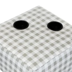 Tibbetts Kids' Sectional With Ottoman Gray/White - HOMES: Inside + Out -Children Products Store GUEST 8fa4a6d4 0715 4079 b5a8 ccd3a2b41913