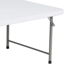 Emma And Oliver 4.93-Foot Kid's Granite White Plastic Folding Activity Table - Play Table -Children Products Store GUEST 8fc083b6 73c4 4f6b b304 4bbd3c3d2790
