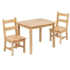 Flash Furniture Kids Solid Hardwood Table And Chair Set For Playroom, Bedroom, Kitchen - 3 Piece Set 31 Flash Furniture Kids Solid Hardwood Table And Chair Set For Playroom, Bedroom, Kitchen - 3 Piece Set -Children Products Store GUEST 906f23c6 d3f0 472e aa20 cba3e96e665a