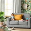 Upholstered Kids' Sofa Gray - Pillowfort™ -Children Products Store GUEST 916f74db 27a9 444c 94f1 651e6c99f317