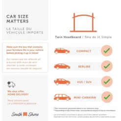 Twin Aviron Bookcase Headboard - South Shore -Children Products Store GUEST 9212e430 5d19 4991 b135 6f2b50b8059b