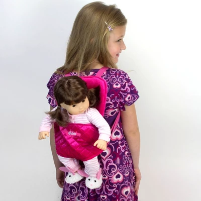 Sophia’s Hands Free Front/Back Carrier For Dolls, Hot Pink 5 Sophia’s Hands Free Front/Back Carrier For Dolls, Hot Pink - Image 3
