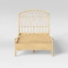 Twin Rattan Kids' Bed Natural - Pillowfort™