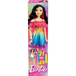 Barbie 28" Large Doll With Black Hair And Rainbow Dress -Children Products Store GUEST 93f8e645 a0f6 400a 956d 77318d0b2695