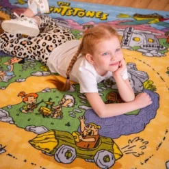 KC CUBS | The Flintstones Boy & Girl Kids City Road Car Vehicle Traffic Educational Learning & Game Play Nursery Classroom Rug Carpet 16 KC CUBS | The Flintstones Boy & Girl Kids City Road Car Vehicle Traffic Educational Learning & Game Play Nursery Classroom Rug Carpet -Children Products Store GUEST 944ffd1f 3732 4420 ac81 40527583b7e3