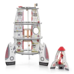 Hape Multi Level 4 Tier 37 Piece Wooden Discovery Spaceship Center Kids Activity Play Set With Multiple Rooms And Accessories -Children Products Store GUEST 96508565 7563 4933 a428 bfbbc612ed14