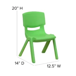 Emma And Oliver 10 Pack Plastic Stackable School Chair With 10.5" Seat Height -Children Products Store GUEST 96a80c11 f52d 4b66 ab89 c76e693f3a85