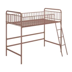 Twin Kaila Metal Loft Bed Rose Gold - Room & Joy -Children Products Store GUEST 974d088e 80b6 4a7b a4be 5c2692786274
