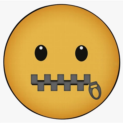 Deerlux Emoji Style Round Funny Smiley Face Kids Area Rug, Lip Sealed Emoji Rug 4 Deerlux Emoji Style Round Funny Smiley Face Kids Area Rug, Lip Sealed Emoji Rug - Image 2