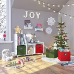 2pk Kids' 10" Floating Wall Mount Bookshelf Set White - RiverRidge Home -Children Products Store GUEST 9a5e76cb adf2 4ef3 8ca2 09ade6d6893d