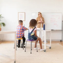 ECR4Kids Daisy Stackable Stool Set, Flexible Seating, 17in Seat Height, 8-Piece -Children Products Store GUEST 9adfcdf8 3175 48a8 ab0b 8d674e3586b8