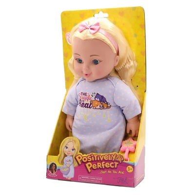Positively Perfect 14" Kayla Toddler Doll - Blonde Hair/Blue Eyes 8 Positively Perfect 14" Kayla Toddler Doll - Blonde Hair/Blue Eyes - Image 6