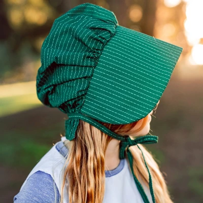 The Queen's Treasures Child-Size Little House Prairie Apron & Bonnet Set 4 The Queen's Treasures Child-Size Little House Prairie Apron & Bonnet Set - Image 2