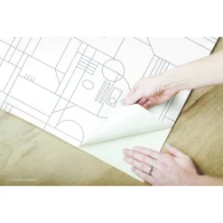 Star Wars R2D2 Geometric Peel And Stick Wallpaper White - RoomMates -Children Products Store GUEST 9e2c2809 c12e 49d7 8be3 48d14fda083e