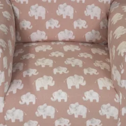 Nuea Elephant Print Kids' Chair Pink - HOMES: Inside + Out -Children Products Store GUEST 9e5e69e5 0b00 40a9 af6f 0625edb11b40