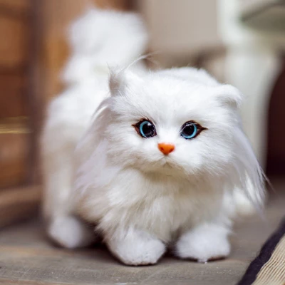 The Queen's Treasures White Long Hair Kitty Cat Pet For 18 Inch Dolls 7 The Queen's Treasures White Long Hair Kitty Cat Pet For 18 Inch Dolls - Image 5