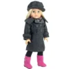Sophia's - 18" Doll - Wool Coat, Hat, Plaid Scarf & Pink Boots - Gray -Children Products Store GUEST 9f6b2166 db0e 45ba bf0c 45d20c86e9ae