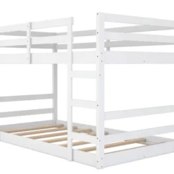 Twin Over Twin Bunk Bed With Ladder-ModernLuxe -Children Products Store GUEST a0113747 0853 4086 8e64 04d631f9a551