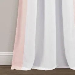 40"x84" Kids' Block Border 100% Lined Grommet Blackout Single Window Curtain Panel - Lush Décor -Children Products Store GUEST a2b888b9 7991 44c1 990f cba5c0f5b62d