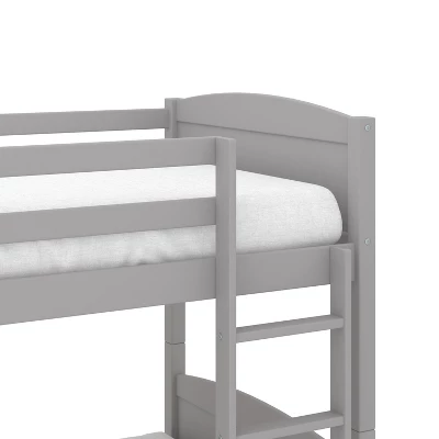 Twin Over Twin Alexis Wood Arch Bunk Bed - Hillsdale Furniture 14 Twin Over Twin Alexis Wood Arch Bunk Bed - Hillsdale Furniture - Image 12