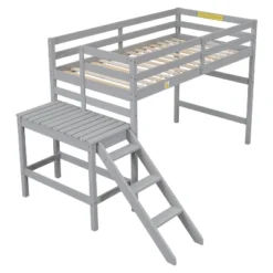 Loft Bed With Platform And Ladder - ModernLuxe -Children Products Store GUEST a5edae8a 2d2f 4bc7 bdad e70b828dea79