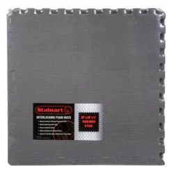 Foam Mat Floor Tiles, Interlocking EVA Foam Padding By Stalwart - Soft Flooring For Exercising, Yoga, Camping, Kids, Babies, Playroom - 6 Pack -Children Products Store GUEST a748093e cf65 47bf 9b6b 44e33118f28a