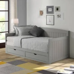 King Harmony Daybed With Conversion Dove Gray - Alaterre Furniture 20 King Harmony Daybed With Conversion Dove Gray - Alaterre Furniture -Children Products Store GUEST a7b11972 f9c9 456a aeac 250825026287