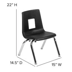 Emma And Oliver Student Stack School Chair - 12-inch 18 Emma And Oliver Student Stack School Chair - 12-inch -Children Products Store GUEST a9ccb79a ea23 4048 9f19 c7c4a2207a5c