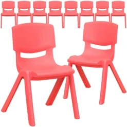 Flash Furniture 10 Pack Plastic Stackable School Chair With 12" Seat Height -Children Products Store GUEST ac9bc333 42ed 4611 9c3c 02d70bf5042d