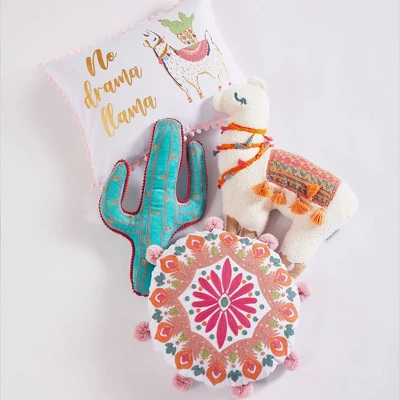 Alpaca Cactus Pillow - Homthreads 5 Alpaca Cactus Pillow - Homthreads - Image 3