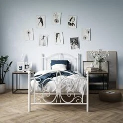 Twin Kids' Bombay Metal Bed White - Room & Joy 16 Twin Kids' Bombay Metal Bed White - Room & Joy -Children Products Store GUEST af02aa89 6960 4d98 911d 3c9504ccbb39