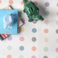 NuLOOM Larissa Machine Washable Kids Polka Dot Area Rug -Children Products Store GUEST af19154b 3e54 411b 9d47 dd39ee32b4b7