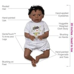 Paradise Galleries Reborn Baby Doll Kione, 20 Inch Girl In Soft Vinyl & Weighted Body, 8-Piece Set 13 Paradise Galleries Reborn Baby Doll Kione, 20 Inch Girl In Soft Vinyl & Weighted Body, 8-Piece Set -Children Products Store GUEST af6427f6 9b3c 479c a8cb 9ad99b002b11