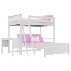 Max & Lily L-Shaped Twin Over Full Bunk Bed With Desk -Children Products Store GUEST afd86a1a e577 4155 ba90 39e5e33a38a3