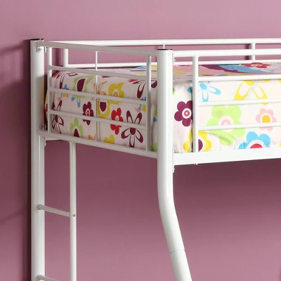 Twin Over Full Analise Metal Bunk Bed - Saracina Home 6 Twin Over Full Analise Metal Bunk Bed - Saracina Home - Image 4