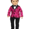 Sophia’s Satin Blazer, Dickie With Bow Tie, & Dress Pants For 18” Dolls, Magenta/Black -Children Products Store GUEST b0926b64 d9a1 49e1 b71e 7d2ab3e7ee9e