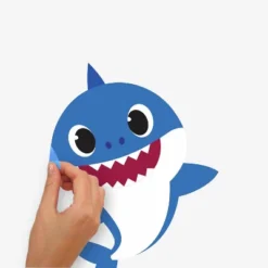 Baby Shark Peel And Stick Wall Decals - RoomMates -Children Products Store GUEST b1c6488d 9434 447a 92b8 e72b1b1bce37