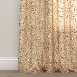 52"x84" Ballgown Glam Sparkle Sequins Window Curtain Panel - Lush Décor -Children Products Store GUEST b3eaa5dc 670f 410e 8c48 b86003169015