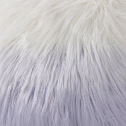 Teen Luxe Ombre Long Hair Throw Pillow White/Purple - Makers Collective -Children Products Store GUEST b601963c 2b22 4e4c a54c 8bb2f612c18f